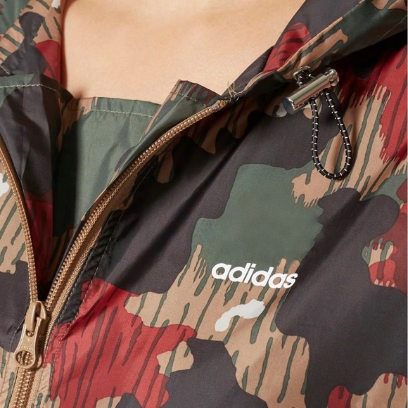ADIDAS Pharrell Williams Hiking Camo Windbreaker - Picture 4 of 5